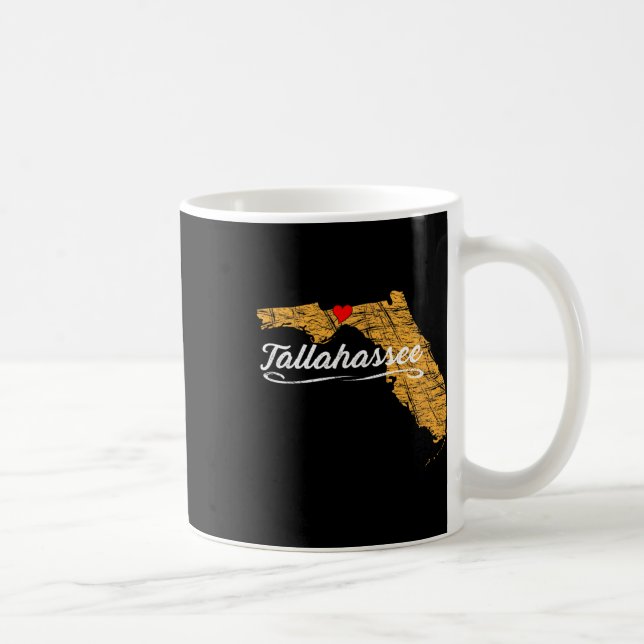 City Of Tallahee Florida Vacation Souvenir Graphic Kaffemugg (Höger)