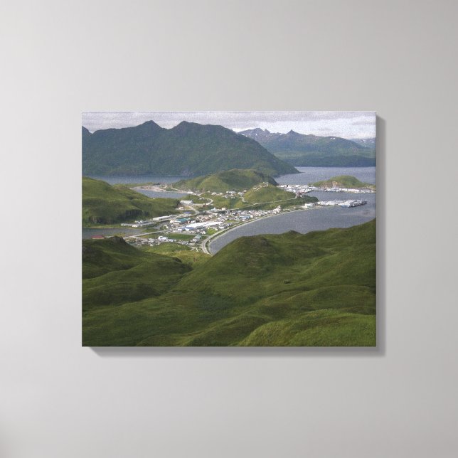 City of Unalaska, Alaska Canvastryck (Framsida)