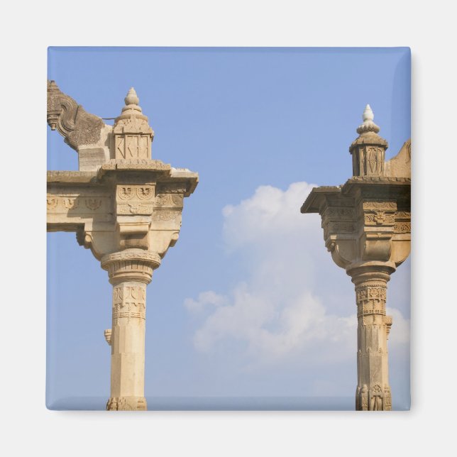 City Palace, Udaipur, Rajasthan, Indien 2 Magnet (Framsidan)
