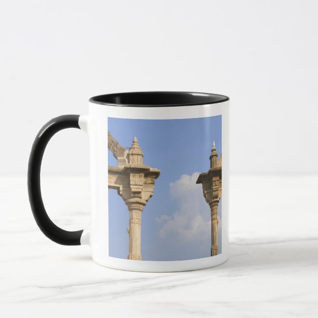 City Palace, Udaipur, Rajasthan, Indien 2 Mugg (Vänster)