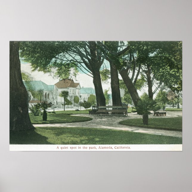 City Park ViewAlameda, CA Poster (Framsidan)