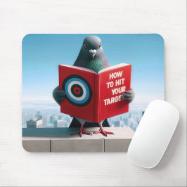City Pigeon Reading a Bok Musmatta