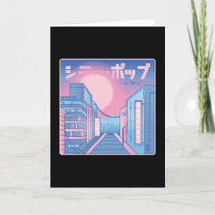 CITY POP VAPORWAVE KORT