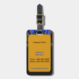 City Scapes Luggage Tag Bagagebricka