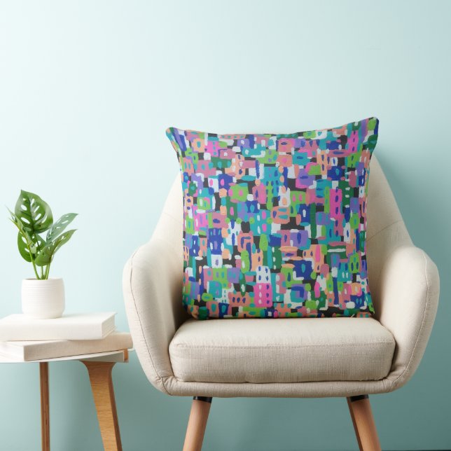 City Scapes på natten Kudde (Stol)