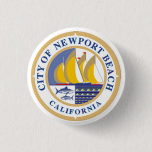 City Seal of Newport Beach, Kalifornien Knapp