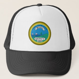City Seal of Quincy, Massachusetts Keps