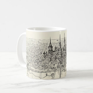 City Sketch Kaffemugg
