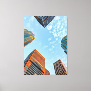 City Skyline Canvastryck