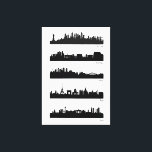 City Skylines - World Canvastryck<br><div class="desc">City Skylines - World</div>