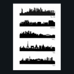 City Skylines - World Poster<br><div class="desc">City Skylines - World. Serie 1</div>