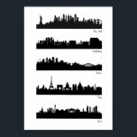 City Skylines - World Poster<br><div class="desc">City Skylines - World. Serie 1</div>