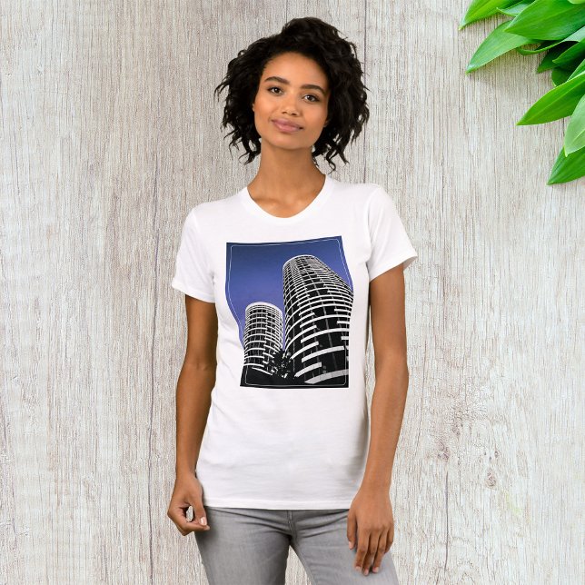 City Skyscraper Womens T-Shirt (Skapare uppladdad)