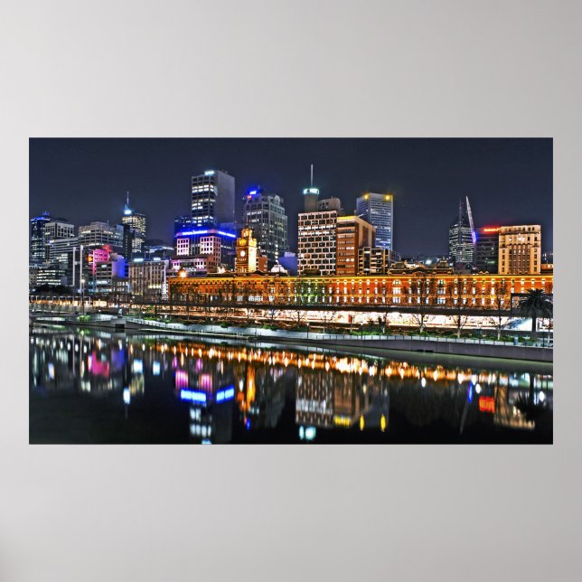 City So Bright Panoramic Poster (Framsidan)