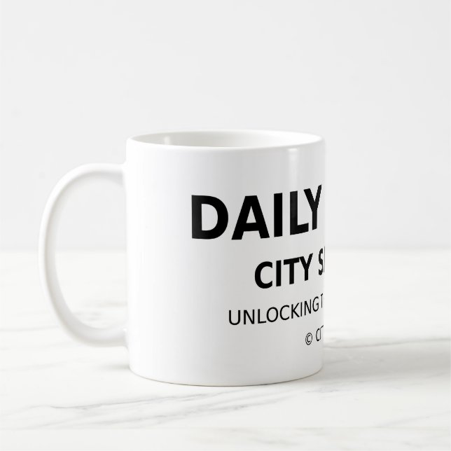 City Speed Co. Mug – Unlocking the Driver Within Kaffemugg (Vänster)