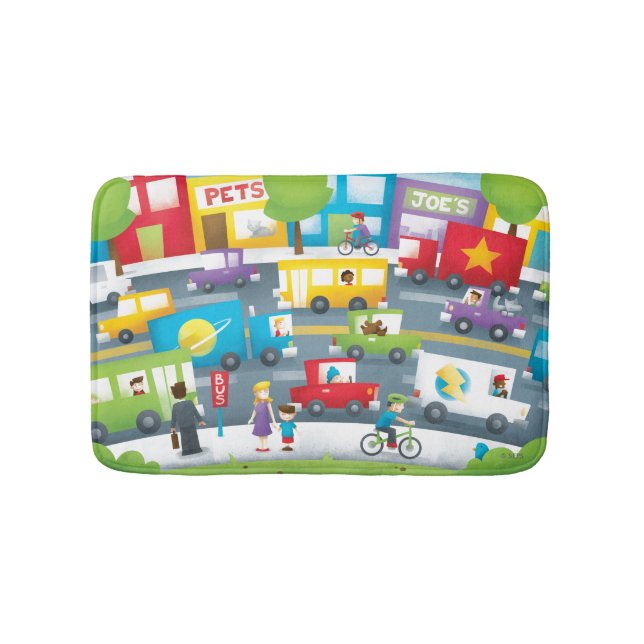 City Street Badrumsmatta (Framsidan)