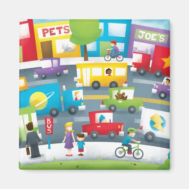 City Street Magnet (Framsidan)