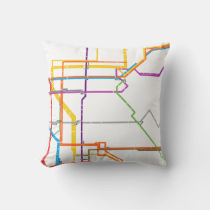 City subway map kudde