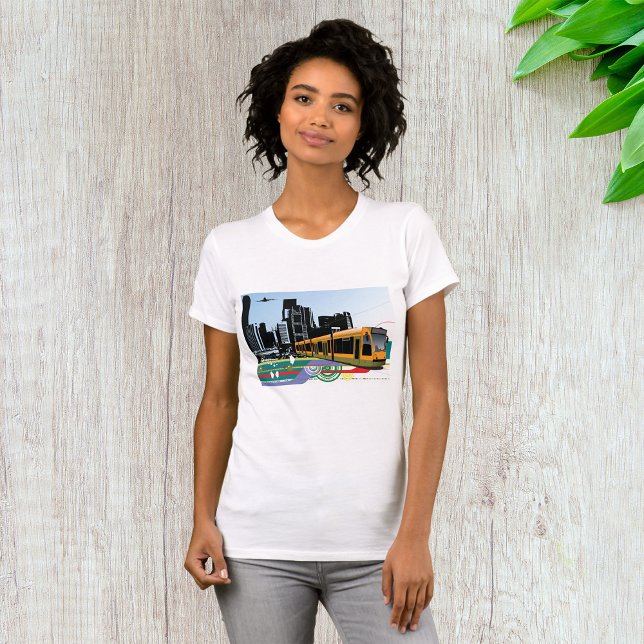 City Tram Womens T-Shirt (Skapare uppladdad)