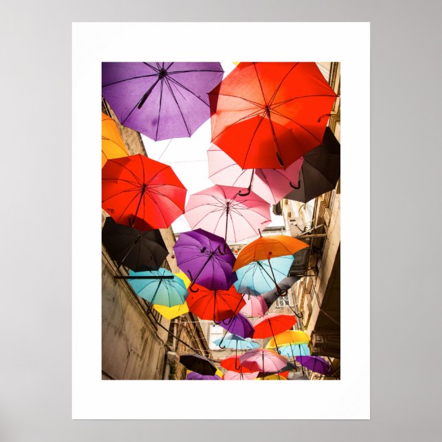 City Umbrellas Poster (Framsidan)
