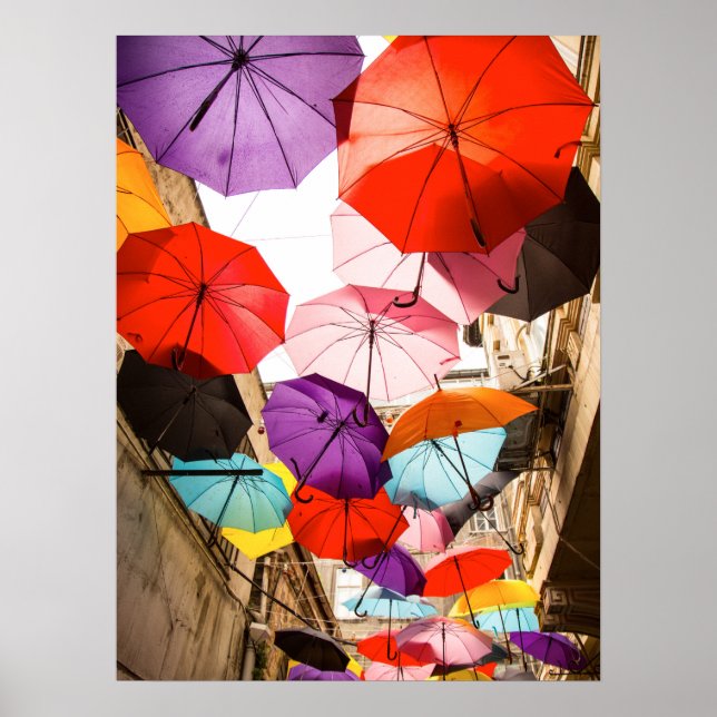 City Umbrellas Poster (Framsidan)