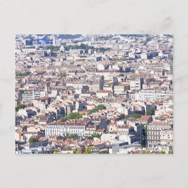 City View i Marseille Vykort (Framsida)