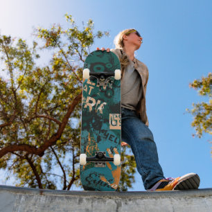 City Wall Mini Skateboard Bräda 18,5 Cm
