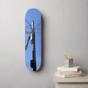 City Wires and Pole Mini Skateboard Bräda 18,5 Cm