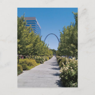 Citygarden Arch-vy Vykort