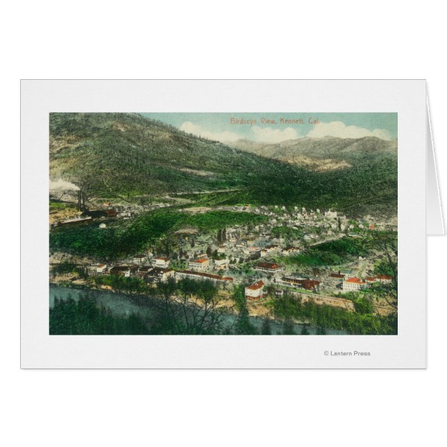 CityKennett, CA Hälsningskort (Framsidan Horizontal)