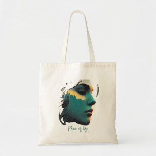Cityscape Art Budget Tote Urban Stil Bag Tygkasse