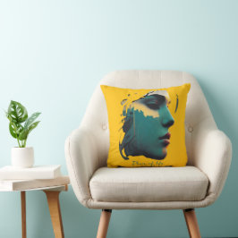 Cityscape Art Dekorativ kudde | Bostadsaccent