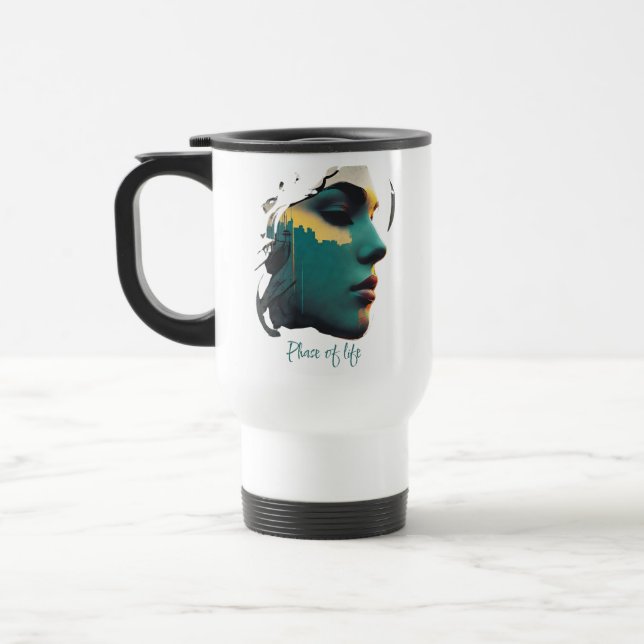 Cityscape Art-Resemugg | Urban Commuter Stil Resemugg (Vänster)