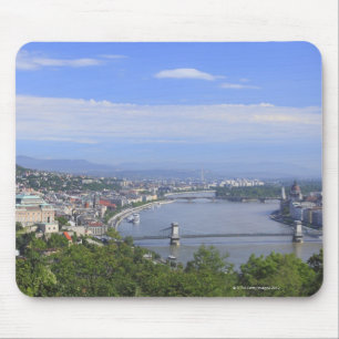 Cityscape av Budapest Musmatta