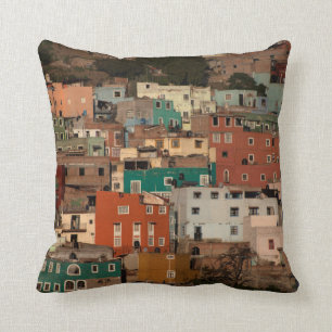 Cityscape av Guanajuato, Mexico Kudde