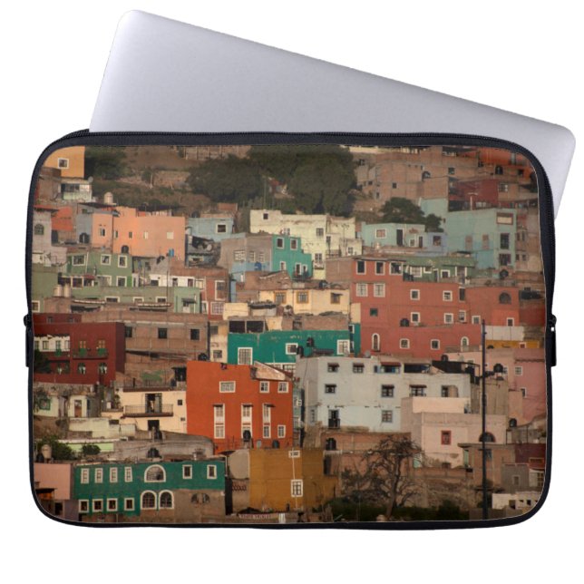Cityscape av Guanajuato, Mexico Laptop Fodral (Framsidan)