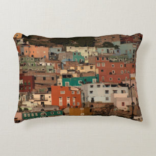 Cityscape av Guanajuato, Mexico Prydnadskudde
