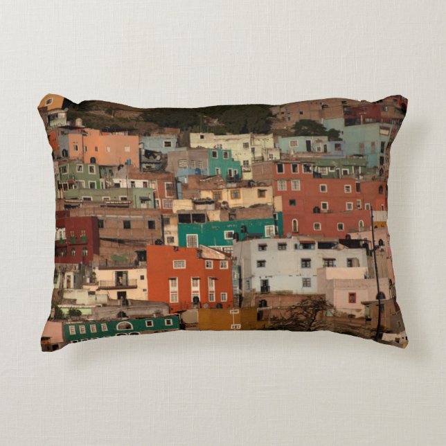 Cityscape av Guanajuato, Mexico Prydnadskudde (Framsidan)
