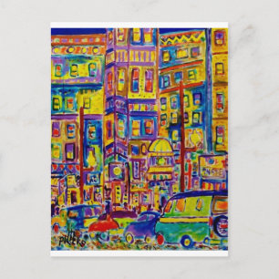 Cityscape Bronx av Piliero Vykort