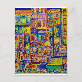 Cityscape Bronx av Piliero Vykort