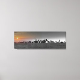 Cityscape Canvas Poster Wide