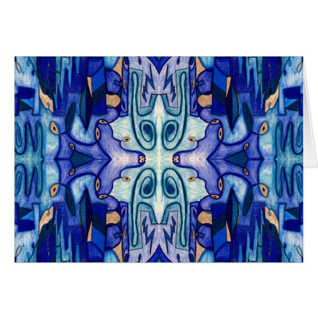 Cityscape Hälsningskort (Framsidan Horizontal)