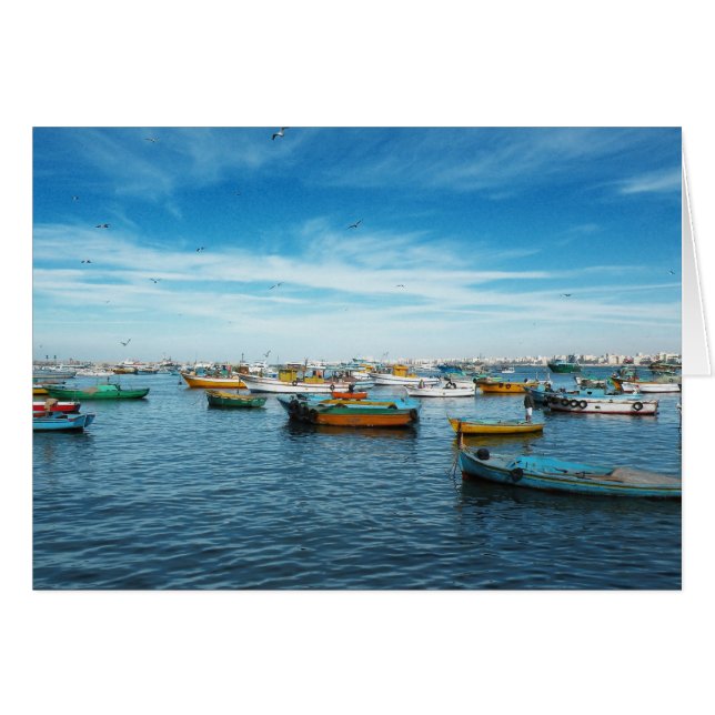 CityScape Hälsningskort (Framsidan Horizontal)