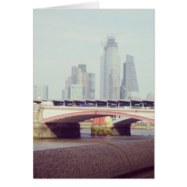 Cityscape Hälsningskort (Framsidan)