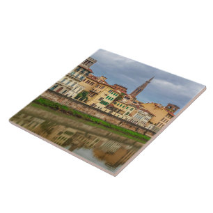Cityscape Historic Centre of Florence, Italien Kakelplatta