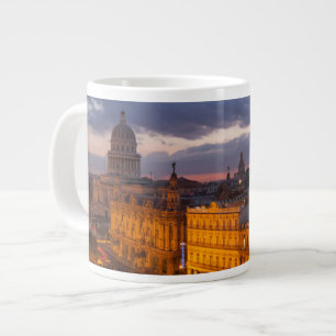 Cityscape i sunset, Havanna, Kuba Jumbo Mugg