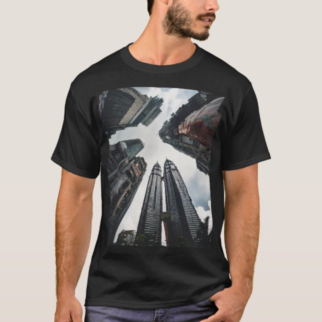 Cityscape-konversationer T Shirt (Framsida)