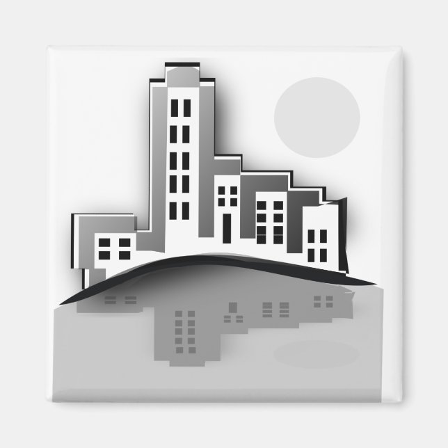 Cityscape Magnet (Framsidan)