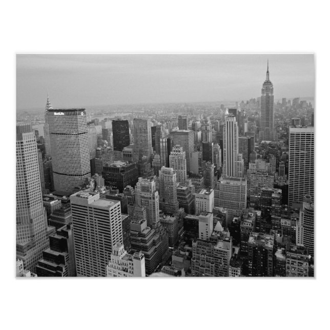 Cityscape, Manhattan Fototryck (Framsidan)