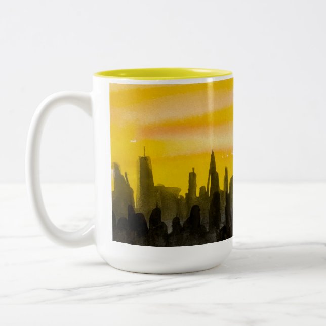 Cityscape Mugg (Vänster)